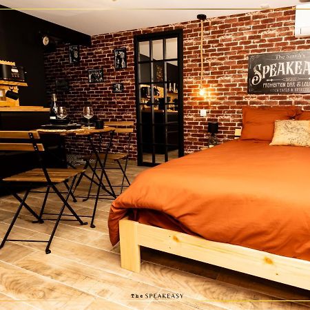 סן-אטיין "The Speakeasy" Pub New Yorkais Centre Ville - Ideal Pro - Wifi Fibre - Retroprojecteur Cinema מראה חיצוני תמונה