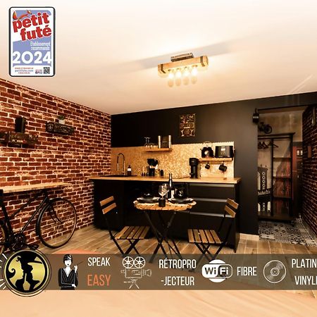 סן-אטיין "The Speakeasy" Pub New Yorkais Centre Ville - Ideal Pro - Wifi Fibre - Retroprojecteur Cinema מראה חיצוני תמונה