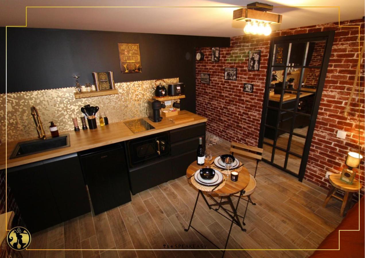 סן-אטיין "The Speakeasy" Pub New Yorkais Centre Ville - Ideal Pro - Wifi Fibre - Retroprojecteur Cinema מראה חיצוני תמונה