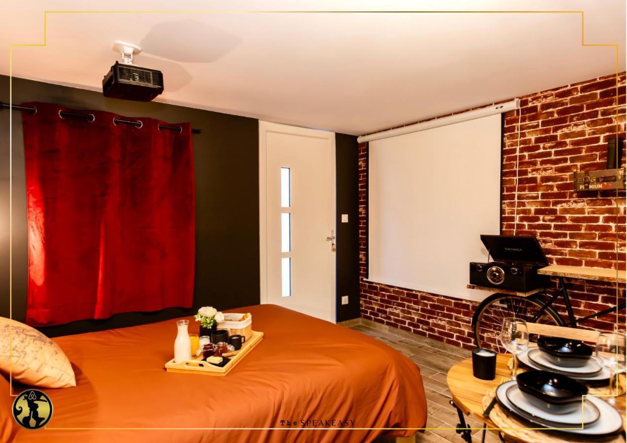 סן-אטיין "The Speakeasy" Pub New Yorkais Centre Ville - Ideal Pro - Wifi Fibre - Retroprojecteur Cinema מראה חיצוני תמונה