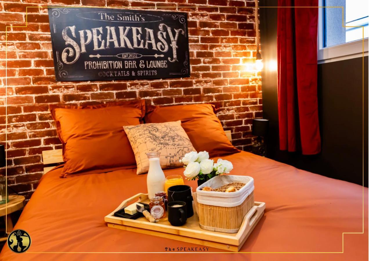 סן-אטיין "The Speakeasy" Pub New Yorkais Centre Ville - Ideal Pro - Wifi Fibre - Retroprojecteur Cinema מראה חיצוני תמונה