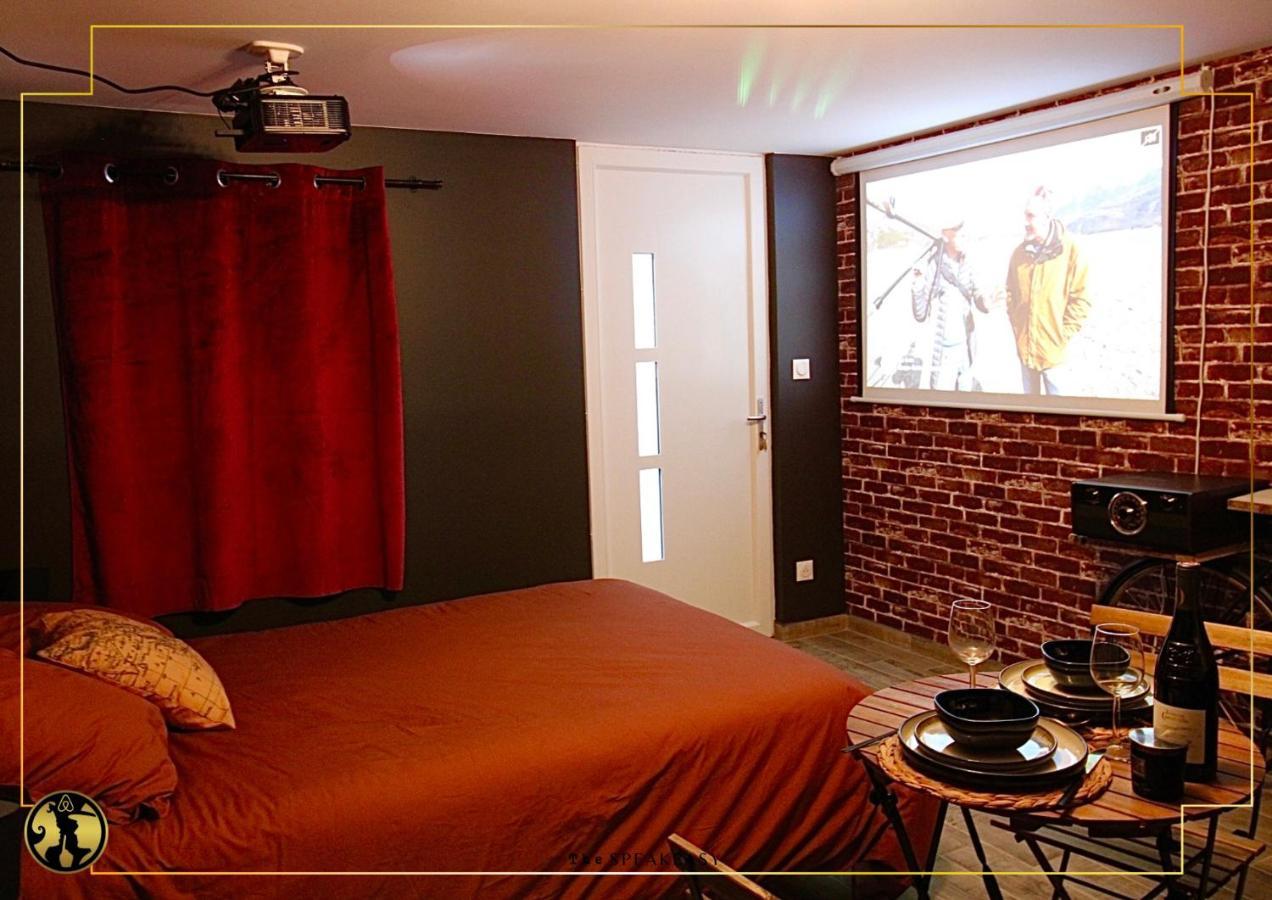 סן-אטיין "The Speakeasy" Pub New Yorkais Centre Ville - Ideal Pro - Wifi Fibre - Retroprojecteur Cinema מראה חיצוני תמונה