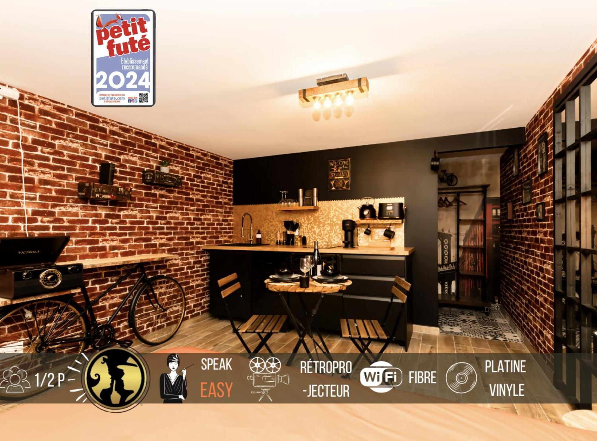 סן-אטיין "The Speakeasy" Pub New Yorkais Centre Ville - Ideal Pro - Wifi Fibre - Retroprojecteur Cinema מראה חיצוני תמונה